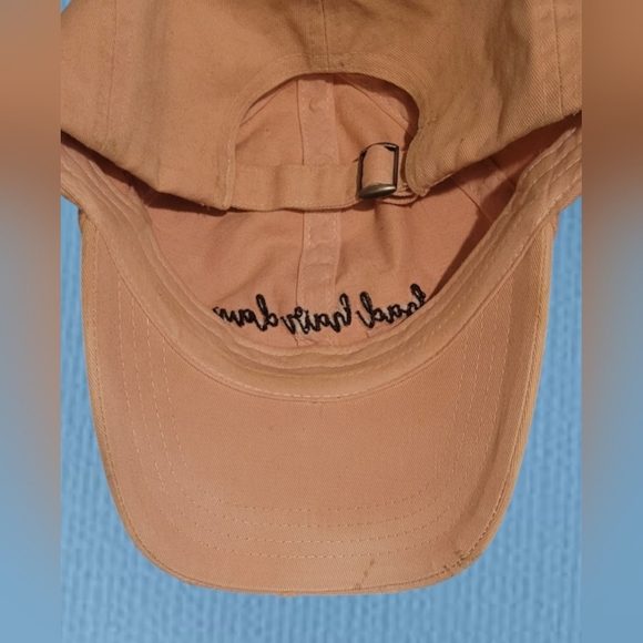 BLIND BARBER BAD HAIR DAY - TAN DAD HAT CAP ONE SIZE FITS MOST UNISEX DISTRESSED - Picture 7 of 7